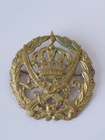 Vintage rare Jordan Jordanian WW2 1950s 1960s Military Army Badge Pin Emblem hat