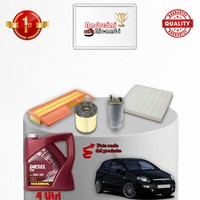Inspektionskit Filter Und ÖL Fiat Punto Evo 1.3 D Multijet 66KW 90CV Von 2009->