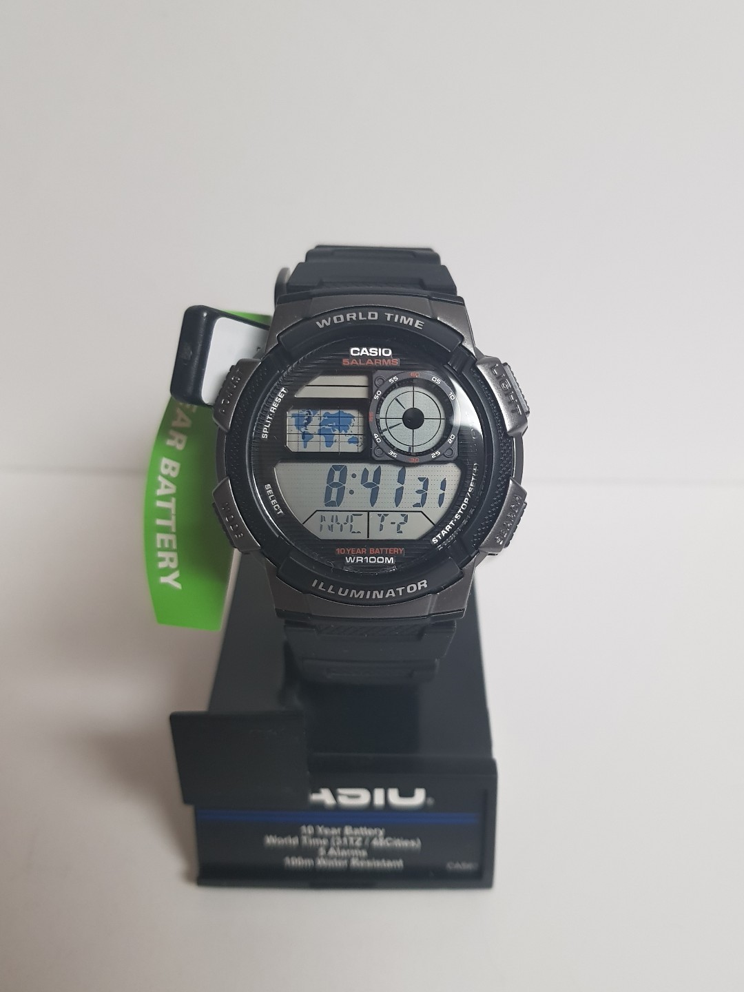 casio salarms wr100m