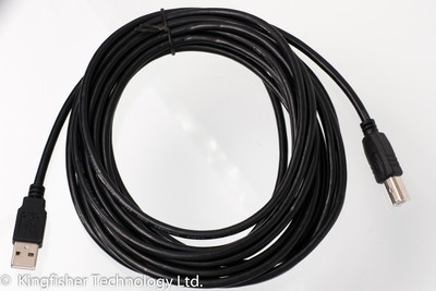 5m USB PC/Daten Synch Schwarz Kabel Leitung für Numark NS7III DJ Controller