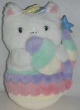 FAO Schwarz Glow Brights Toy Plush LED with Sound Meowmaid 12" Stuffed kitten