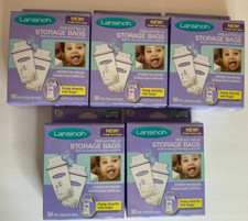 Lansinoh Breastmilk Storage Bags 250 Presterilized Bags BPA BPS