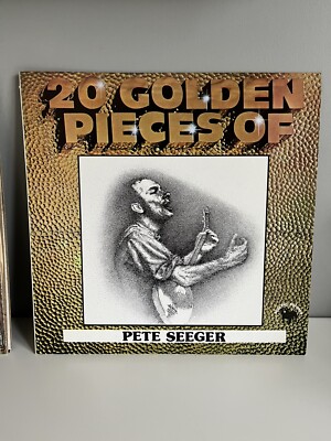 Peter Seeger LP Vinyl  20 Golden Pieces  Bulldog Records BDL-2011 Folk - NM