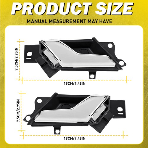 1/2/4x Front Rear RH LH Inner Door Handle For Holden Captiva 5 Seater 2006-2018 - Picture 73 of 73