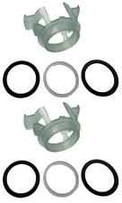 NEW OEM Ford 3/4" Quick Connect Heater Core Coolant Hose 2 Clip O-Rings Seal KIT