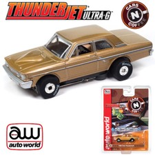 NEW Auto World Thunderjet 1964 Ford Thunderbolt - Prairie Bronze HO Scale Slot