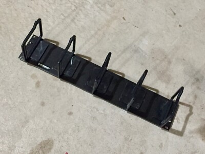 Ortronics 2U 3.5'' Horizontal Cable Manager Ring Rack Management Panel 3.95'' 4.8''