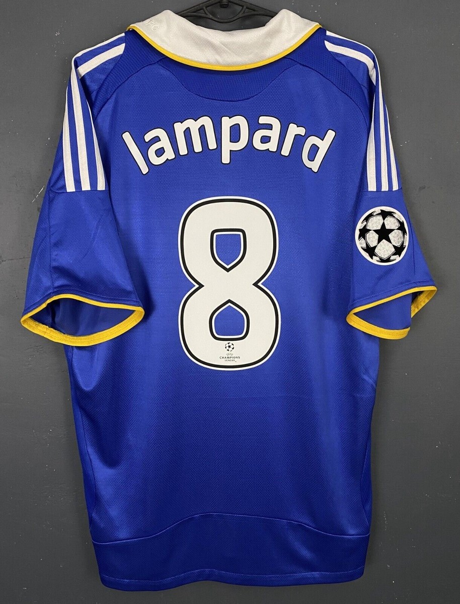 【新品】Chelsea FC LAMPARD #8 ランパード ユニフォーム MEN'S FC CHELSEA 2007/2008 LAMPARD #8 UEFA SOCCER FOOTBALL SHIRT