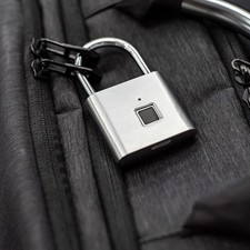 USB Rechargeable Waterproof Smart Fingerprint Padlock