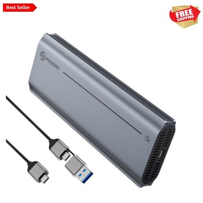 40Gbps & Fan PhiBox Pro M.2 NVME SSD Enclosure, Tool-Free, Compatible with /3...