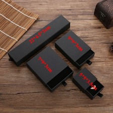 Drawer Style Jewelry Box Paper Storage Organizer Multiple Colors for Jewelry Dis