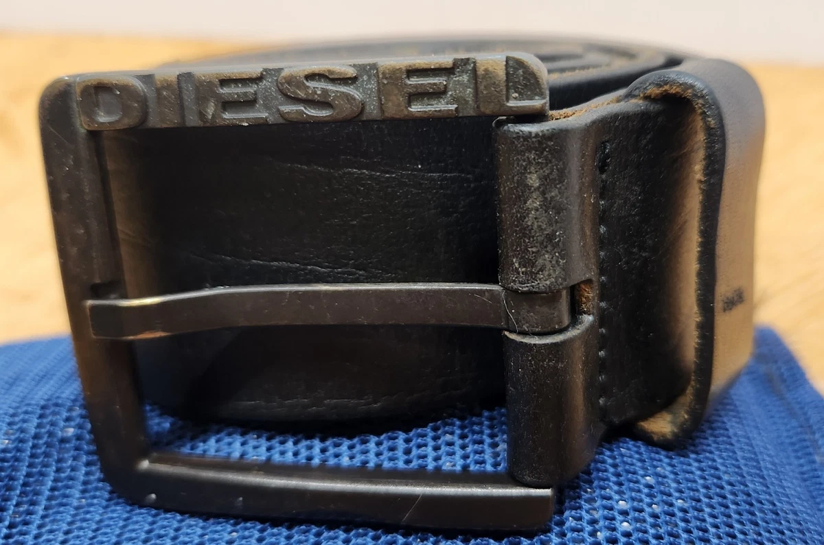 Diesel Leather Black Belts for Men for sale | eBay