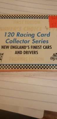1991 Winners Choice 120 card Set New England s Drivers NASCAR BUSCH NORTH