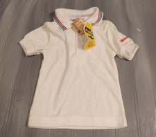 Vintage Oshkosh B Gosh 6/9 months Infant Boys polo shirt color block for overall