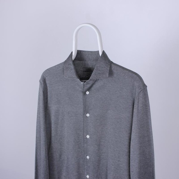 Men Corneliani Long Sleeve Grey 40 /L / 48