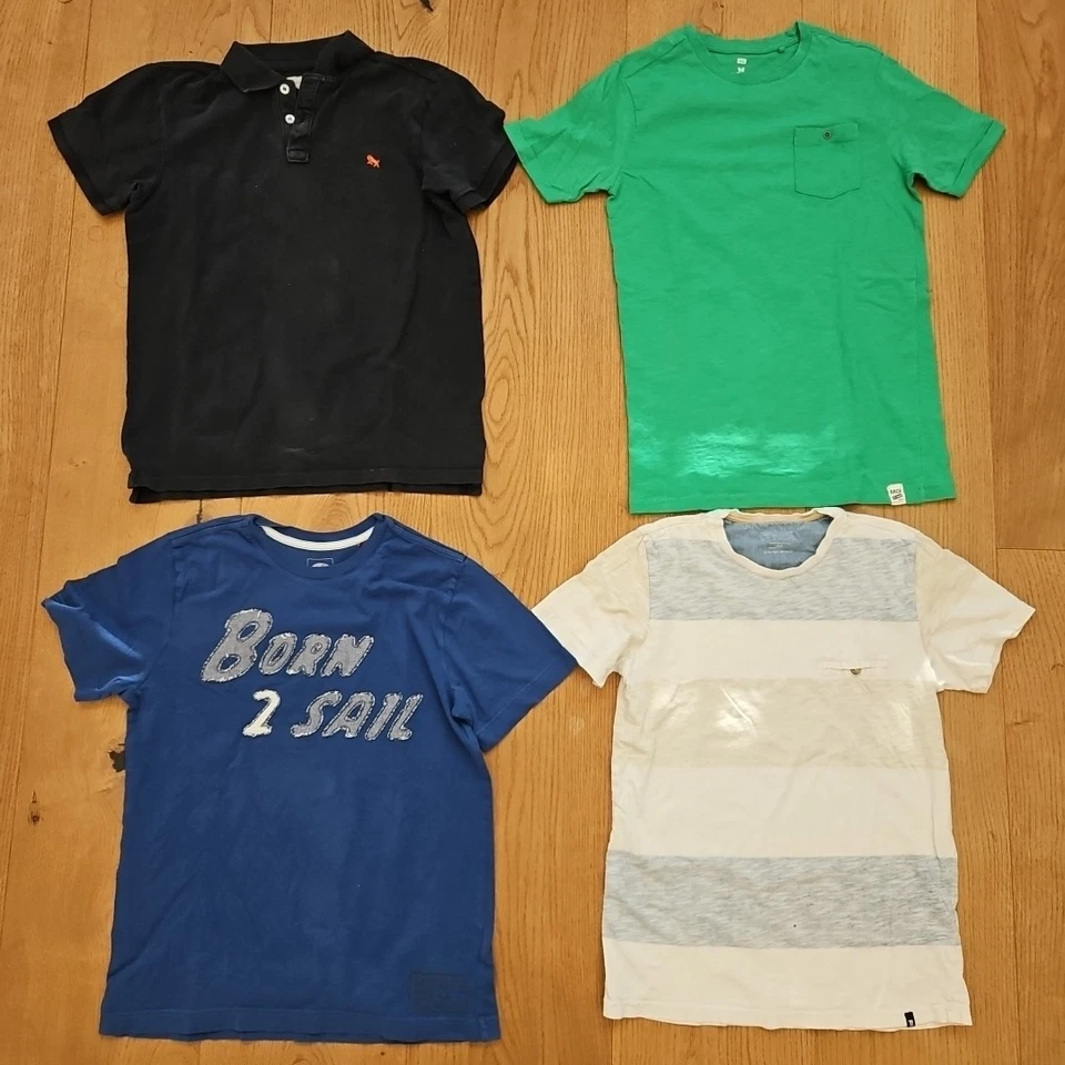 4 T-Shirt Poloshirt Paket für Jungen Gr. 158 / 164 - Bild 1 von 1