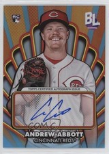 2024 Topps Big League Opening Act Andrew Abbott #OAA-AA Auto 4z8