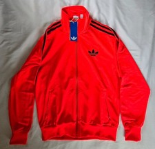 adidas Originals Firebird Track Top Full zip Jacket Lucid Red Wmn JP2294 Sz S XL