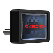 Sandisk Extreme Fit 128GB USB-C 3.2 Plug-and-Stay Low Profile Flash Drive