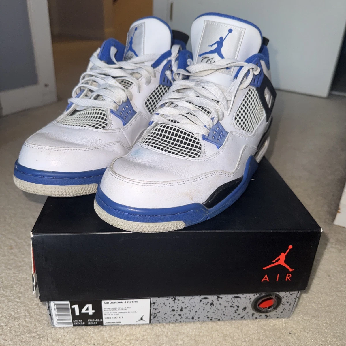 Jordan 4 Retro Mid Motorsports for Sale | Authenticity Guaranteed