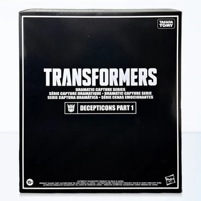 Transformers Takara Tomy Dramatic Capture Series Decepticons Part 1 IN STOCK US