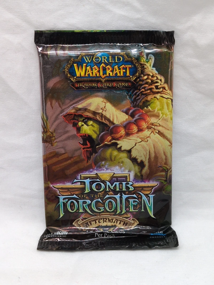 World of Warcraft TCG Sealed Collectible Card Game Packs for sale