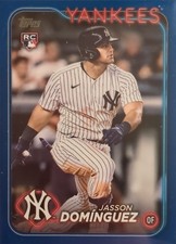 2024 Topps Base Set Series 1#60 Jasson Domínguez Royal Blue