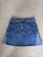 Madewell Size 25 Womens Jean Mini Skirt