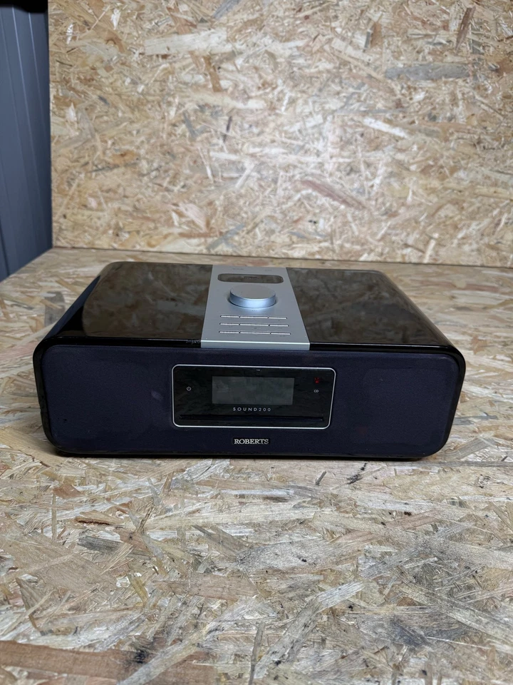 Roberts Sound 200 Digitalradio Tragbares DAB Radio Stereo Schwarz CD Player - Bild 1 von 4