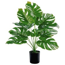 19 grandes plantas falsas palmera artificial en maceta para interior y exterior hogar fuera