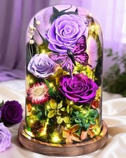 Yastouay Gifts for Mom Mothers Day Birthday Gifts for Women, Forever Rose Flo...