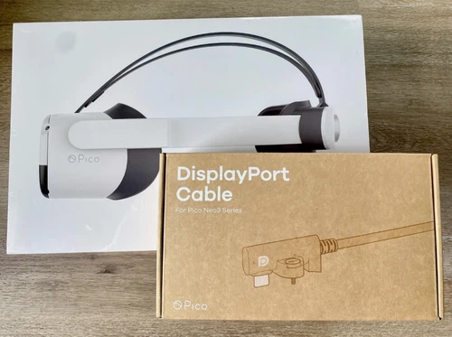 6 Pico Neo 3 Pro VR Headset and 6 Display Port Connector (Never Opened)