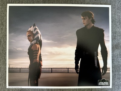 Star Wars Anakin & Ahsoka Official Pix 8x10 Matt Lanter Ashley Eckstein 2023