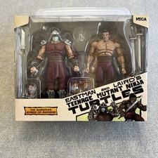 NECA Eastman & Lairds TMNT Shredder Worms Of Madness 2 Pack Action Figures New
