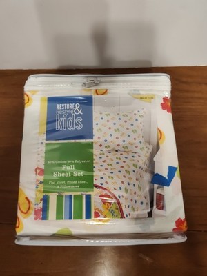 Restore & Restyle Kids Full Sheet Set NEW 2004 Target 