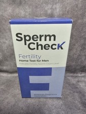 Sperm Check Fertility Home Test for Men Indicates Fertility Count Level 7/2027 