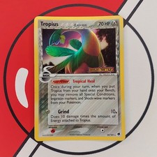 TROPIUS 23/101 EX Dragon Frontiers Reverse Holo STAMPED 2006 Pokemon Card NM