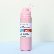 Insulated Water Bottle 800ml Stainless Steel Leakproof BPA Free Sports Flask Gym