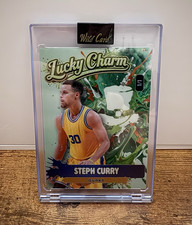 2026 Wild Card Lucky Charm 1/1 Steph Curry Leprechaun Hat 