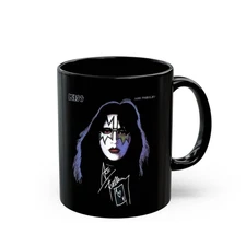 KISS Ace Frehley solo Black Mug, Gift Mug
