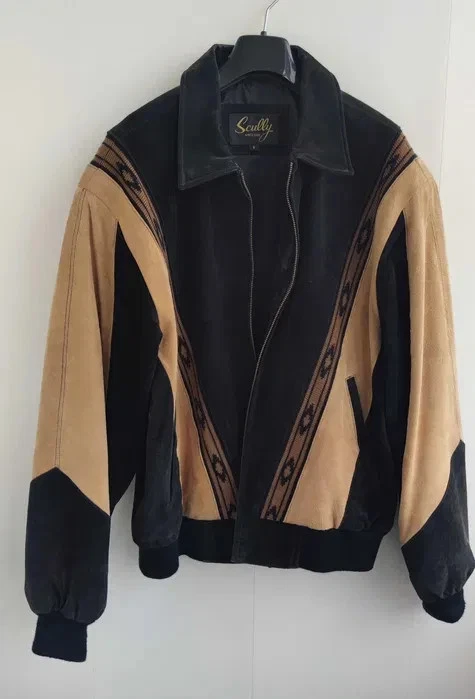 Vintage Scully Suede Leather Jacket South Western Aztec / S mens - Image 2 of 4