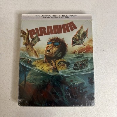 4k Ultra HD/Blu-ray Piranha (1978) Limited Edition Steelbook ** NEW **
