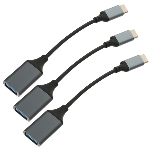 3 Pcs USB-C Male to USB 3.0 Female OTG Cable Adaptor for S9 Pixel and other - Afbeelding 5 van 12
