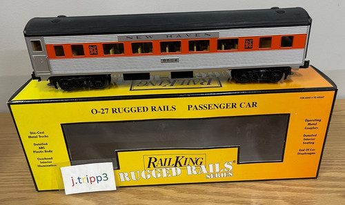 MTH Railking #33-6018 New Haven Coach Personenwagen #8604 Spur O - 27 Zug | Zustand: Used