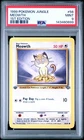 1999 POKEMON JUNGLE 1ST EDITION #56 MEOWTH PSA 9