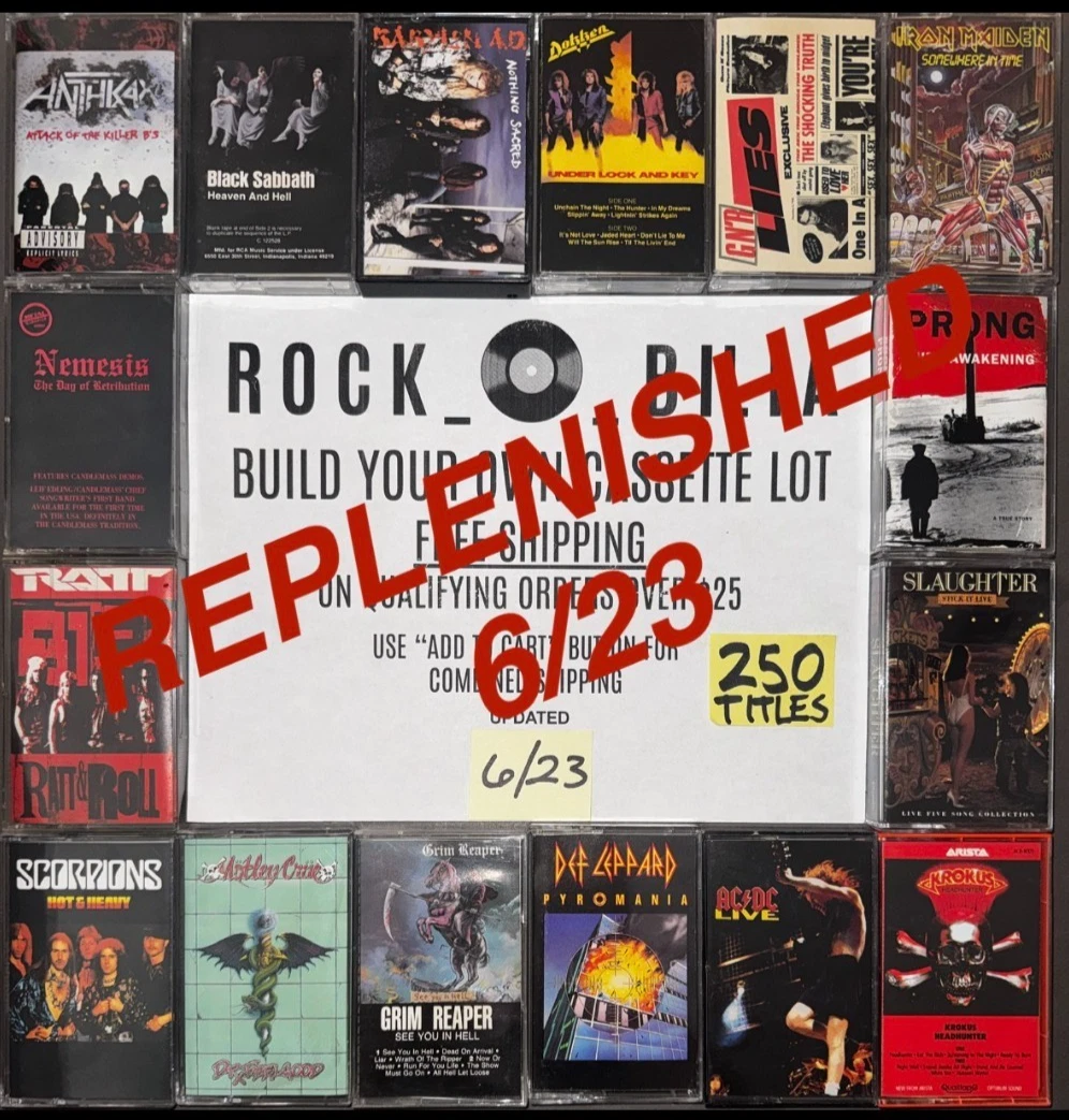 Preços baixos em Cassetes de Música Punk Metal | eBay