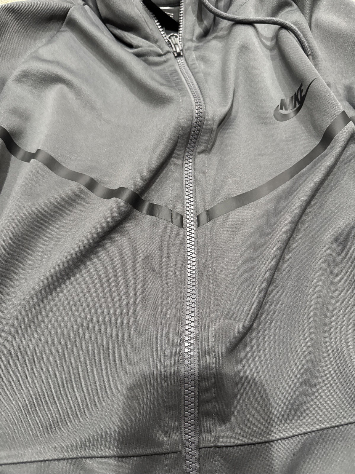 Nike Lightweight Polyester, Zip Up Jacket Men's S… - image 5