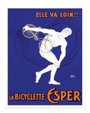 Vintage Fahrrad Wandkunst Klassische Fahrradwerbung Radfahren Wandkuns