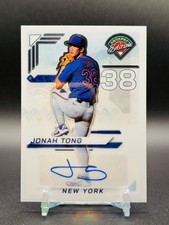 2025 Prospect Edition Baseball Jonah Tong Holo Prizm Autograph NY Mets RC