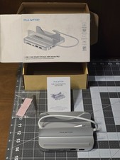 PULWTOP Mac Mini M4 / M4 Pro Vertical USB C Hub  Stand - 9 in 1